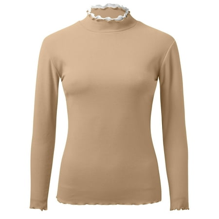 

Zlekejiko Winter Tops For Women Crew Neck Lined Thermal Thermal Underwear Slim Tops Long Sleeve Thermal Shirts Color Block Tops