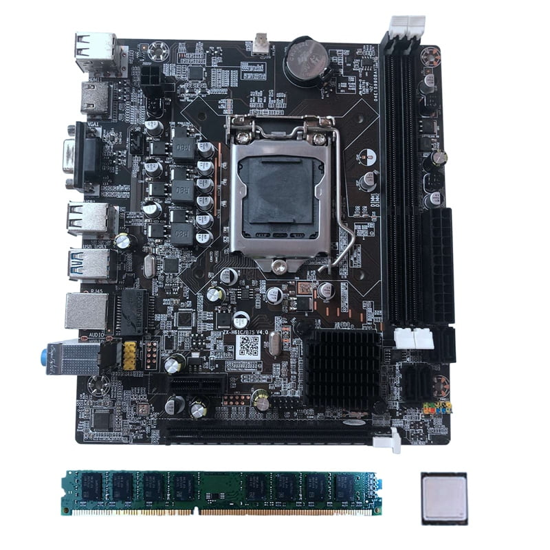 Computer Motherboard Kit with I3 CPU+4G DDR3 RAM LGA 1155 2XDDR3 RAM USB3.0 SATA3 Motherboard - Walmart.com