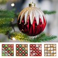 thumbnail image 2 of 16Pcs Christmas Ball with Hole Unbreakable Lanyard Design  Party Decor Hanging Color Ball for Party, 2 of 8