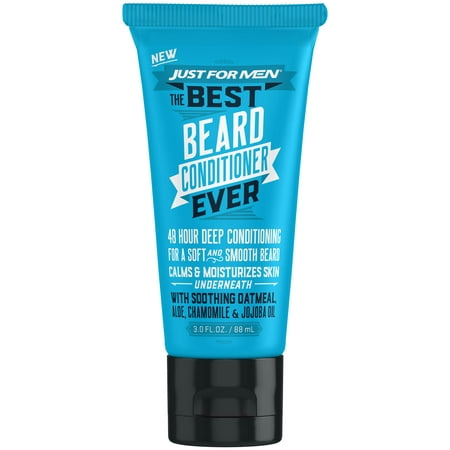 Just For Men, The Best Beard Conditioner Ever, For a Soft and Smooth Beard, 3 Fluid Ounce (88