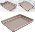 thumbnail image 4 of Nonstick Baking Pan With Even Heating,  Carbon Steel Bakeware, 0.8mm Thick Tray For Household Use, 4 of 8