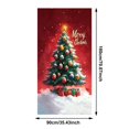 thumbnail image 3 of Christmas Door Cover Hanging Decor Holiday Party for Home Front Door Bedroom Wall Indoor Xmas, 3 of 9