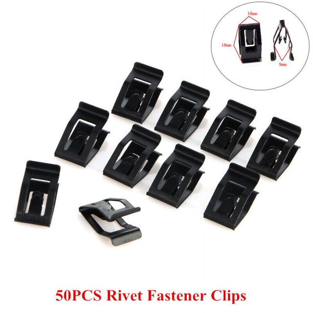 50× Car Console Instrument Panel Dash Dashboard Side Skirts Trim Retainer Clip