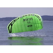 Prism Mentor 3.5m Water-relaunchable Three-line Power Kite Ready to Fly with Control bar, Ground Stake and Quick Release Safety Leash
