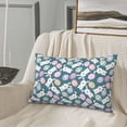 thumbnail image 5 of Sikiie Cute Rabbit Easter Print Plush Pillow Cover, Wrinkle-proof and Stain-resistant Pillow Protector without Pillow Core, Home Decoration-20"x30", 5 of 6