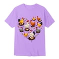 thumbnail image 4 of JAJAHO Easter Kids Short Sleeve T Shirts For Boys Girls Holiday Graphic Tees Soft Casual Loose Fit Crewneck Tshirt 1-13 Years Versatile Tops, 4 of 4