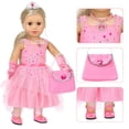 thumbnail image 4 of Set de Ropa y Accesorios para Muñeca XFEYUE Vestido de Princesa 18", 4 of 7