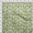 thumbnail image 4 of oneOone Georgette Viscose Green Fabric Leaf Sewing Craft Projects Fabric Prints By Yard 42 Inch Wide, 4 of 4