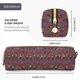 thumbnail image 3 of Fotbe African Women Estuche para Lápices de Cuero con Estampado, Estuche con Cremallera Resistente, Organizador Compacto y Elegante para Papelería, 3 of 7