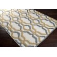 thumbnail image 2 of Mark&Day Wool Rugs, 8x11 Holtville Modern Cream/Charcoal Area Rug, Beige Grey Yellow Carpet for Living Room, Bedroom or Kitchen (8' x 11'), 2 of 3