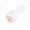 White, variant on White Women'S Slippers Open Toe Bowknot Flat Sole Soft Cushioned Insole Lightweight Breathable Comfortable Everyday Flexible Non Slip Outsole Size 39