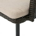 thumbnail image 4 of Noble House Nyla 5 Piece Outdoor Wicker Dining Set in Multibrown, 4 of 34