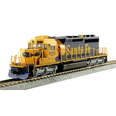 - Kato 376616 HO Santa Fe EMD SD40-2 Mid-Production Diesel Locomotive w/DCC #5072