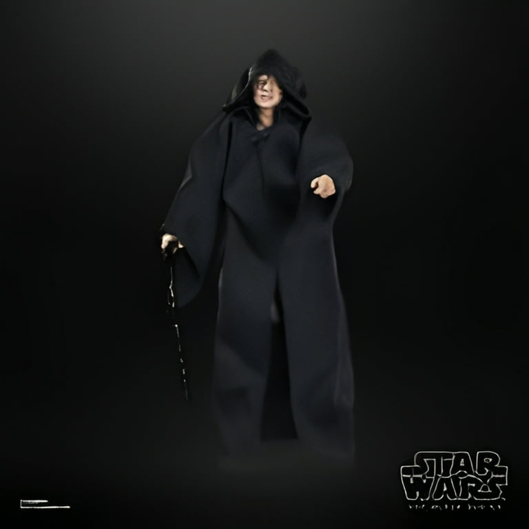 Star Wars Poseable Emperor Palpatine Action Figure - The Black