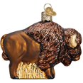 thumbnail image 1 of Old World Christmas Buffalo Glass Blown Ornament, 1 of 4