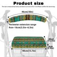 thumbnail image 6 of HELLHERO Geometric Patterns Seat and Backrest Covers & Back Cover for Travel and Outdoor Park Machine Washable Easy Fit Gift Option Waterproof, 6 of 7