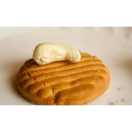 - LAMINATED POSTER Food Baked Cashews Biscuits Delicious Cookies Poster Print 11 x 17