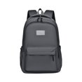 thumbnail image 2 of Lightweight Backpack for Travel Backpack Lightweight Grey Foldable Packable Day Pack Backpack with Shoe Compartment for Back to School for Daily Commute Campus Trip 1 Pack, 2 of 9