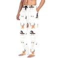 thumbnail image 2 of FORMRS Mens Pajama Pants with Pockets Sleepwear Lounge Bottoms Sizes S-2XL, Orange Magical Halloween, 2 of 7