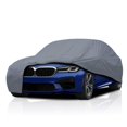thumbnail image 1 of 5 Layer Car Cover for Cadillac XTS 2013 2014 2015 2016-2019 Sedan 4-Door Semi Custom Fit Full Coverage Heavy Duty All Weather Protection Breathable Dust Wind Shield, 1 of 4