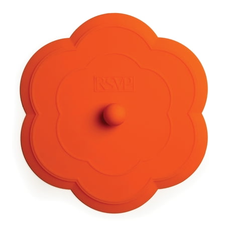 RSVP Flower Sink Stopper - Orange