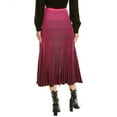 thumbnail image 2 of Nanette Nanette Lepore womens  Pleated Midi Skirt, L, Pink, 2 of 3