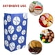thumbnail image 4 of KAKOWELY 10 bolsas de regalo reutilizables con temática de deportes de pelota, bolsas de regalo para cumpleaños, bolsas de regalo para fiestas, 4 of 5
