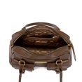 thumbnail image 6 of Wrangler Women Dome Top‑Handle Purse Medium Shoulder Handbag with Detachable Crossbody Strap, Coffee, 6 of 7