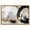 Gold Frame, variant on Another Dimension Framed High-Gloss Acrylic Glass Wall Art Black White Gold Abstract by Art Remedy, Gold Frame, 36 x 24