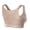 Beige, variant on Wireless Posture Corrector Bra for Women, Comfort Back Support Lift Up Yoga Underwear, Breathable Daily Sports Shaping Brassiere, Multi Color Optional, 1 Piece