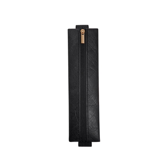Pencil Case Zip Up Portable Elastic Fastened Storage for Pens Notebooks Study Office Commuting