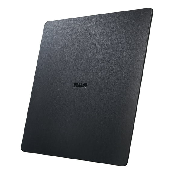 RCA Indoor TV Antenna w/ Amplifier and Coaxial Cable , w/ up to 65 Mile Reception Range