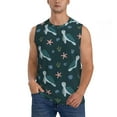 thumbnail image 1 of Balery Cute Turtle Camisetas sin mangas para hombre, absorbe la humedad y protege contra el mal olor.-X-Large, 1 of 7