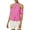 Pink - neonpink, variant on Rachel Roy Womens Cold Shoulder Knit Blouse, Pink, 0