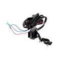 thumbnail image 1 of QWORK Winch Switch Kit for ATV UTV - Compatible with Polaris, Warn, KFI, and More - Solid Steel Cons, 1 of 8