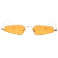 thumbnail image 4 of De Sol Retro Mujer Vintage De Dama 400 Oculos De Amarillo Sol Retro Gafas de sol de ojo de gato, 4 of 7