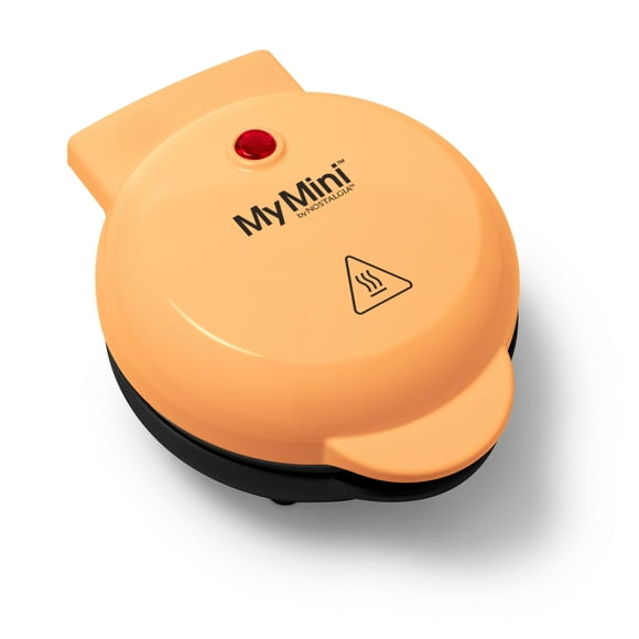 Nostalgia My Mini Personal Electric Griddle, Orange