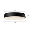 thumbnail image 2 of Alora Lighting FM503611AG-5CCT Laval 12" Wide Led Flush Mount Ceiling Fixture - Gold, 2 of 7
