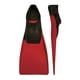 thumbnail image 1 of Aletas de natación FINIS Long Floating, color negro/rojo, talla XL, 1 of 7