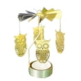 thumbnail image 1 of Candelero giratorio giratorio Banquete de boda Decoración del hogar de Navidad Candelabro de candelita de metal Advancent HA1736-09B, 1 of 6