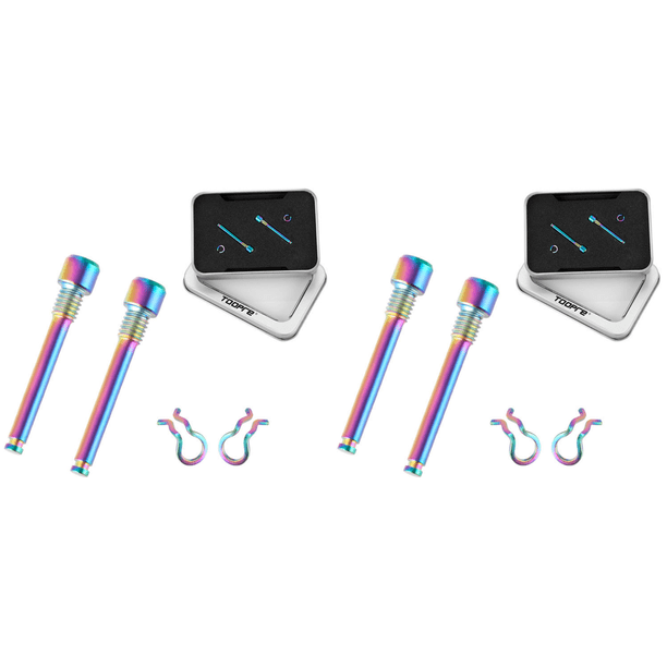 Circlip Bicicleta Hidráulica Pastilla de Freno Pernos Insertos Tornillos de Pinza (Estilo A)
