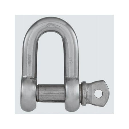National Hardware N100-358 D-Shackle 5/8 in 5000 lb Working Load 316 Grade Stainless Steel 1-31/32 in L Inside National Hardware N100-358 D-Shackle 5/8 in 5000 lb Working Load 316 Grade Stainless Steel 1-31/32 in L Inside