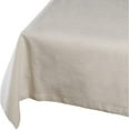 thumbnail image 1 of Yourtablecloth Chambray Tablecloth Natural, 52 x 52, 1 of 4