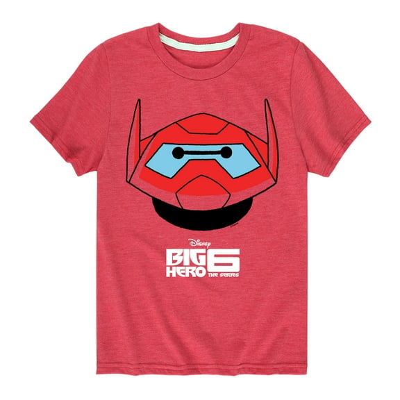 Big Hero 6 - Baymax Helmet - Youth Short Sleeve Graphic T-Shirt