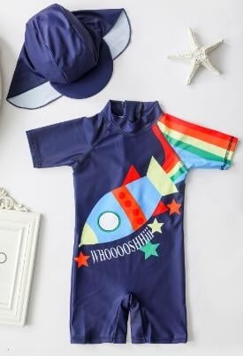 baby surf suit