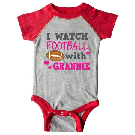 

Inktastic I Watch Football with My Grannie Gift Baby Girl Bodysuit