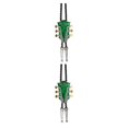 thumbnail image 4 of Qarigey Moda Country Música Guitarra Western Cowboy Rodeo Bolo Tie Tie bola 2piezas Verde, 4 of 6