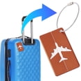 thumbnail image 1 of Aluminium Alloy Luggage Tag For Suitcase Bag Tags For Baggage Handbag School Instrument Tag Label Travel, 1 of 5