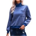 thumbnail image 1 of Tops para mujer Camisas Blusas Elegante Casual Camisas de manga larga Moda Sólido Camiseta Blusa Jersey Odeerbi ODB-5, 1 of 8