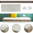 thumbnail image 6 of EUROCO 42" Rustic Storage Shoe Bench, Wood Bench with 3 Drawers and 3 Rattan Baskets for Living Room, White Washed, 6 of 8